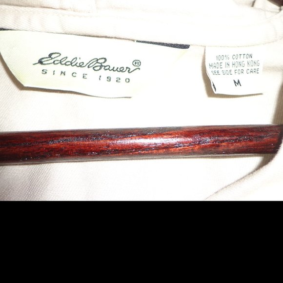 Eddie Bauer Hooded Jacket Long Sleeves M Cotton - Picture 12 of 14